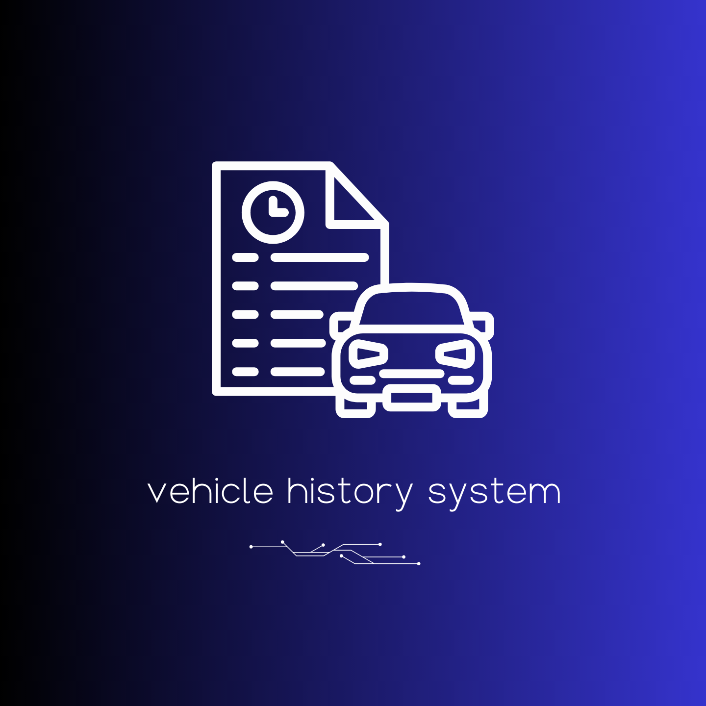 Vehicle History System